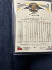 2004-05 Topps #31 Reggie miller Black #/500