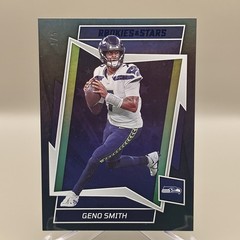 2022 Panini Rookies & Stars #70 Geno Smith Black & Blue #/5