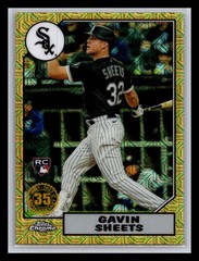 Gavin Sheets RC Chicago White Sox #T87C-65 Topps 2022 Topps Silver Pack MoJo