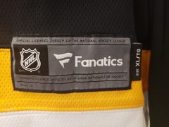 Fanatics Boston Bruins Alternate « B » Logo Breakaway Jersey TC