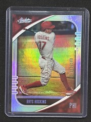 2021 Panini Absolute Rhys Hoskins #14 Holo Silver 162/199