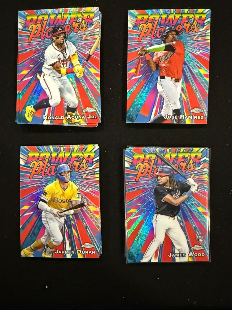 Topps Chrome Baseball 2025 Power Players Complete your set