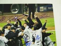 Chicago White Sox 2005 Series Champs Team Signed 16×20 Real Photo #4 w/ BAS COA