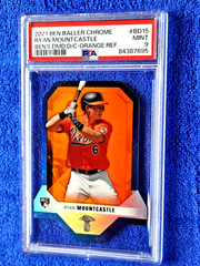 2021 Ben’s Diamond Die-Cuts Orange Refractor /25 Ryan Mountcastle Rookie #BD15