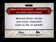 2025 Topps Disneyland 70th Anniversary #MS-14 Dreams of Enchantment Cogsworth