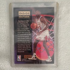 Fleer Ultra 1993-94 Scottie Pippen Chicago Bulls Inside Outside Insert #7/10