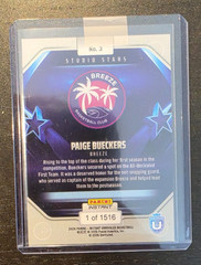 2026 Panini Instant Unrivaled Studio Stars #3 Paige Bueckers Breeze RC