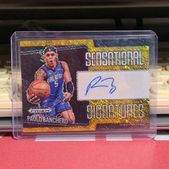 Paolo Banchero 2024-25 Panini Black Gold Shimmer Auto 04/10