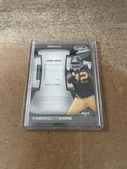 2009 Certified Fabric Of The Game #128 Shaun Ellis #’D /50