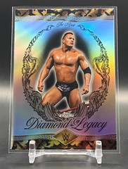 The Rock 2026 Topps Chrome WWE Diamond Legacy SSP #RDL-11 WWE Legends