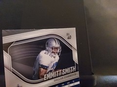 2025 Panini Prizm Black Football Emmit Smith #40 Dallas Cowboys Near Mint