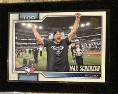 Topps 2026 Series 2 Max Scherzer Golden Mirror Toronto Blue Jays #569