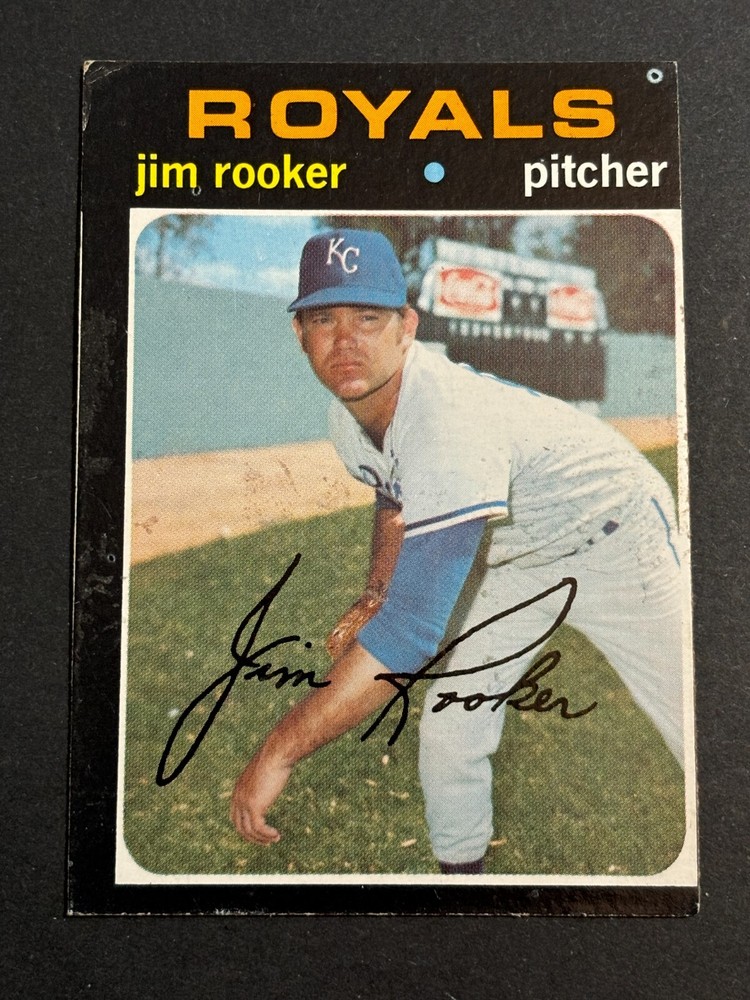 ⚾ 1971 Topps Baseball Base Card #730 Jim ROOKER * High Number * ⚾