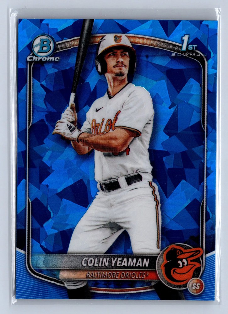 2025 Bowman Chrome Sapphire Colin Yeaman #BDC-47
