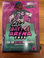 2026 Bo Jackson Battle Arena Ken Griffey Jr. Edition Factory Sealed Blaster Box