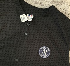 Majestic Authentic NY New York Yankees Black Sleeveless Jersey Men’s Sz: 3XL