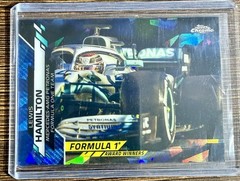2020 Topps Chrome SAPPHIRE Formula 1 LEWIS HAMILTON #195 MERCEDES