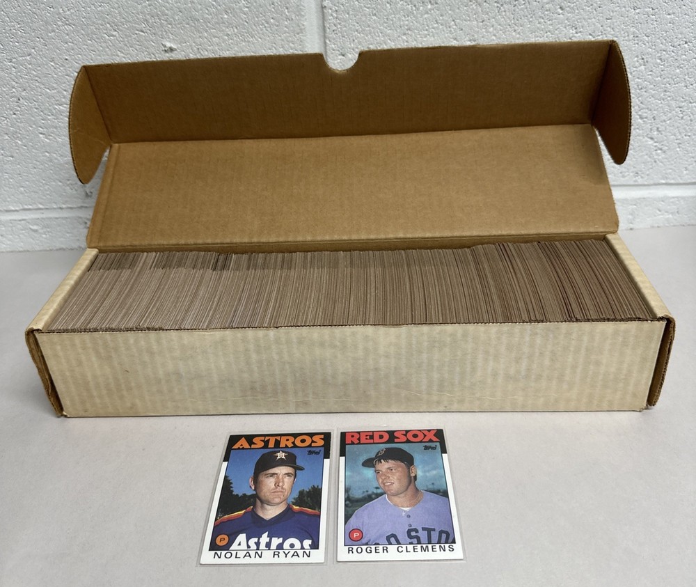 1986 Topps Baseball Complete Set 1-792
