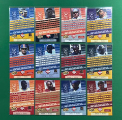 1995 Collector&rsquo;s Edge Black Label QUANTUM MOTION COMPLETE SET #1-12 /5151