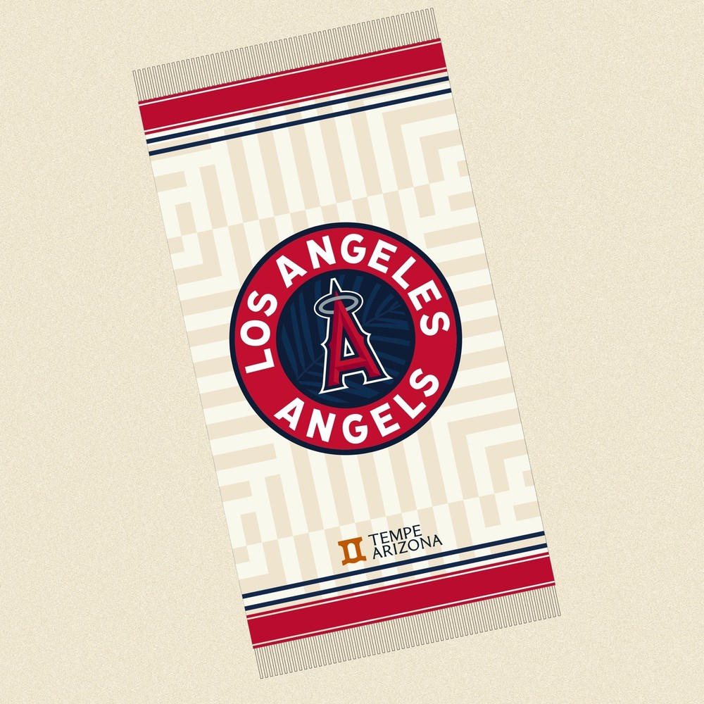 PRESALE 2026 Los Angeles Angels City Connect Beach Towel SGA 7/29/26