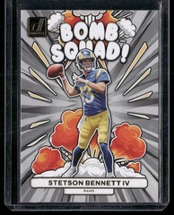 2023 Donruss #BS-4 Stetson Bennett IV Bomb Squad