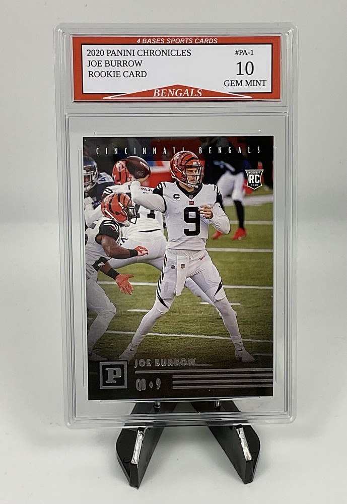 2020 Panini Chronicles Joe Burrow Bengals Rookie Card #PA-1 Gem Mint 10!