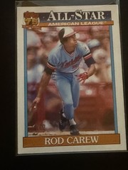 2026 Topps Series 2 1991 All-Star Retro #91AS-48 Rod Carew /90
