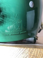 VTG 80s Philadelphia Eagles NFL Helmet Phone Telephone Kelly Green Riddell READ
