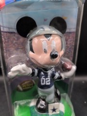 Disney Quarterback Mickey Mouse Dallas Cowboys Football Bobblehead NFL