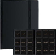 Toploader Binder, Holds 288 Toploaders, 9 Pocket Top Loader Binders