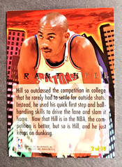 1994-95 Fleer Ultra #2 Grant Hill Jam City ROOKIE Pistons