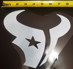 Houston Texans decal sticker