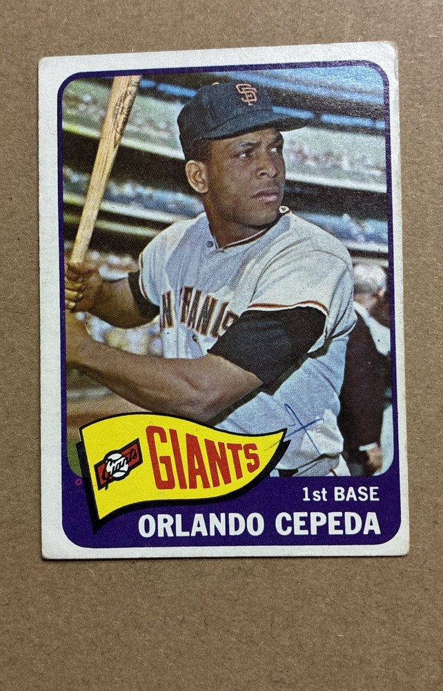 1965 Topps #360 – Orlando Cepeda (Free Ship)