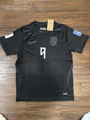 Nike Norway National Team Erling Haaland #9 Black Men’s M Soccer Jersey