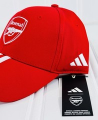 NEW Adidas Arsenal FC Woven Cannon Crest Back Strap Soccer Cap Hat Unisex OSFM