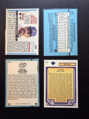 Cecil Fielder 4 Card Lot 1988 Topps 1990 Leaf Donruss 1991 Upper Deck