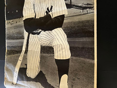 1962 Mickey Mantle JKW Advertising poster ( over 2 ft x 3 ft )- by Louis Requena