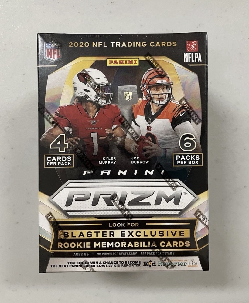 2020 Panini Prizm NFL Football Blaster Box Factory Sealed Lazer Orange