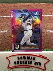 2022 Bowman Chrome – Spencer Torkelson #53 Fuchsia Refractor /299 (RC)