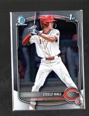 2025 Bowman Draft #BDC-20 Steele Hall Chrome