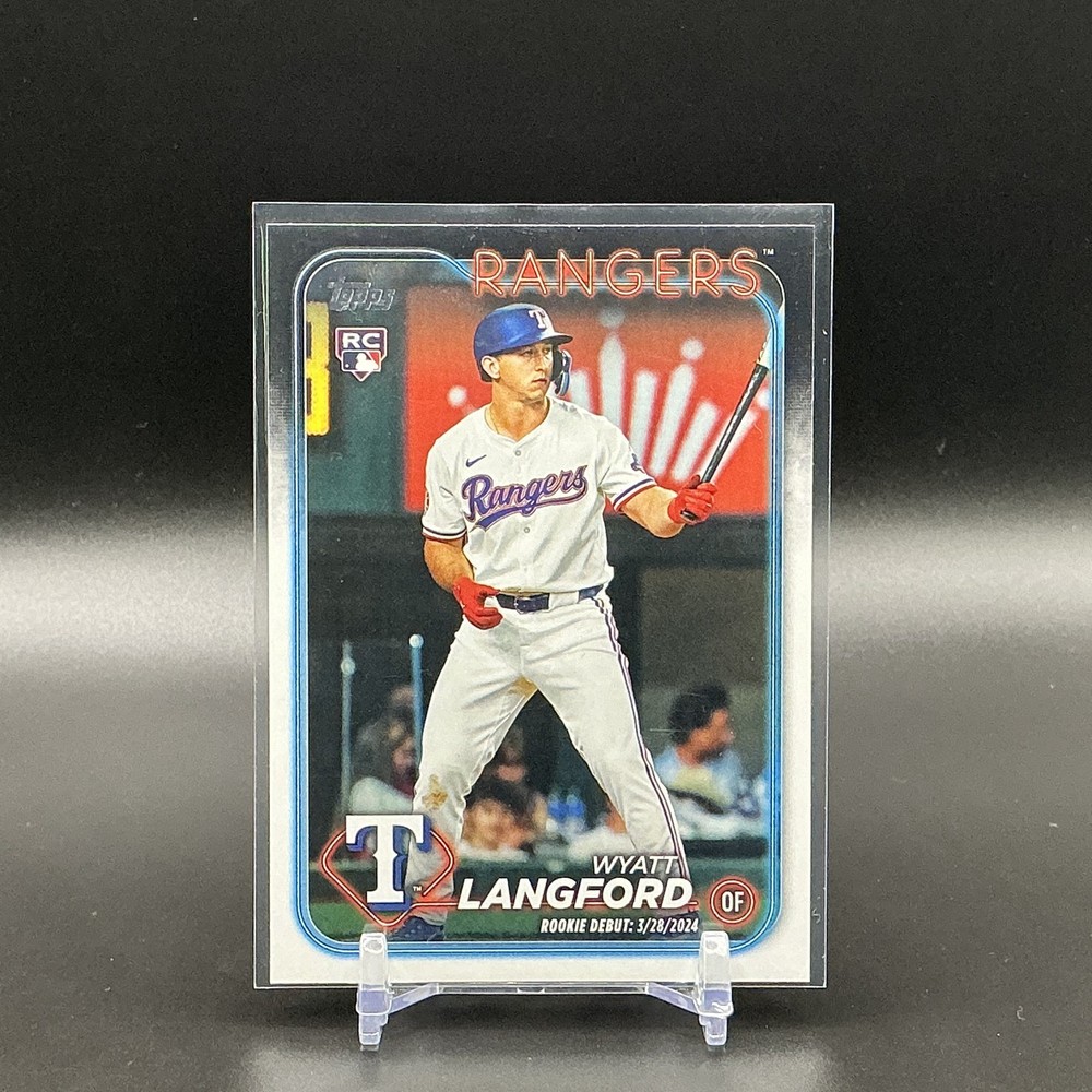 2024 Topps Update Series – Rookie Debut Wyatt Langford #US341 (RC)