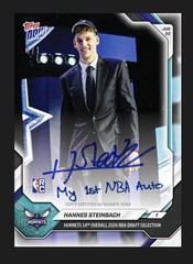 Hannes Steinbach – 2025-26 NBA Topps NOW- Card HSTE Chance At 1/1 Auto Presale