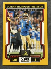 2023 Panini Score Football NFL base Gold Parallel Vets & Rookies RC – You Pick!