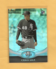 2011 Bowman Platinum Baseball #35 Chris Sale RC Rookie WHITE SOX