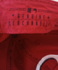 Cincinnati Reds Franchise Logo, 47, Red Cap, Size Small/Medium Fitted Hat, MLB