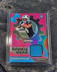 2025 Panini Prizm – Rookie Gear Tetairoa McMillan #RGR-TMC Pink Prizm (MEM, RC)