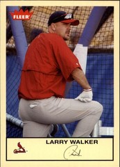 2005 Fleer Tradition #293 Larry Walker – BB