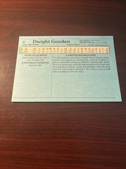 1985 Donruss Action All-Stars 3×5 Dwight Gooden #47 RC Rookie New York Mets