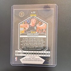 2023-24 Panini Mosaic Nikola Jokić City Edition #287 Denver Nuggets
