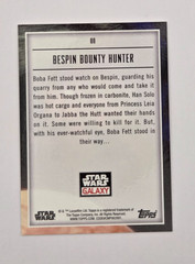 2023 Topps Chrome Star Wars Galaxy #88 Bespin Bounty Hunter Mojo /50